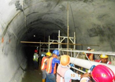 Asesoramiento técnico para la restauración del túnel 2 de la C. H. RENACE II, sito en Alta Verapaz, Guatemala