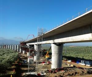 Asistencia para el control de obras de plataforma. Línea de Alta Velocidad Antequera-Granada. Tramo: Antequera – Peña de los Enamorados