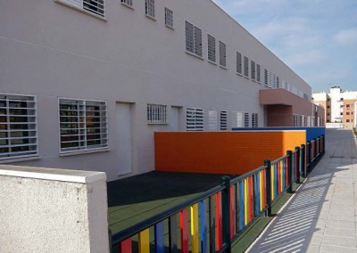 Proyecto y dirección de obra del Colegio Puerta de Alcalá C-2 en Alacalá de Guadaira, Sevilla