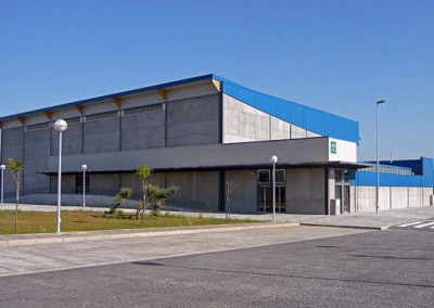 Dirección de obra de pabellón polideportivo cubierto en Palomares del Río, Sevilla.