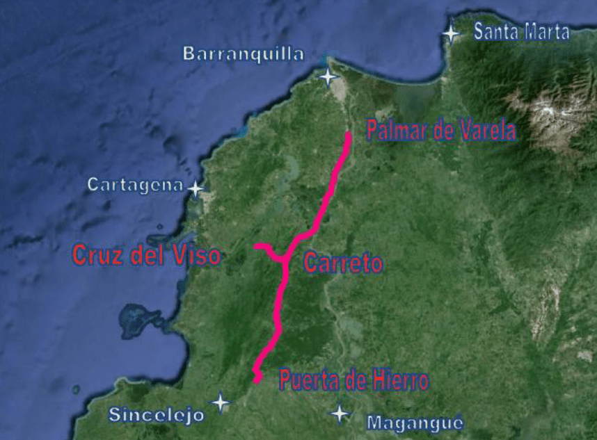 Asesoría técnica durante el diseño y construcción del contrato de concesión Puerta del Hierro – Cruz del Viso, en Colombia. CONCESIONARIA MONTES DE MARIA